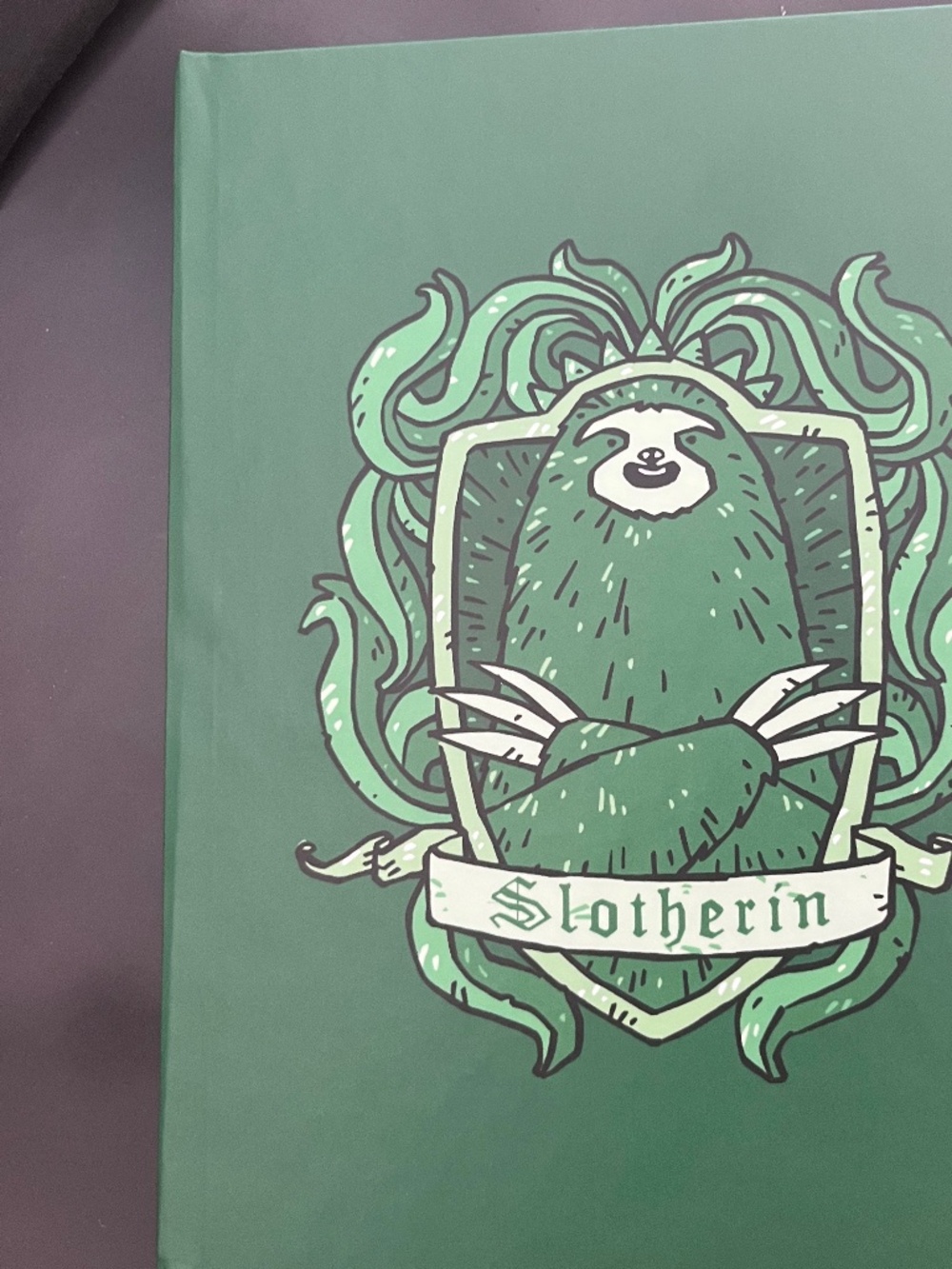 Green Sloth Notebook